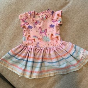 12 Month Twinkie Tush Tea Party Dress